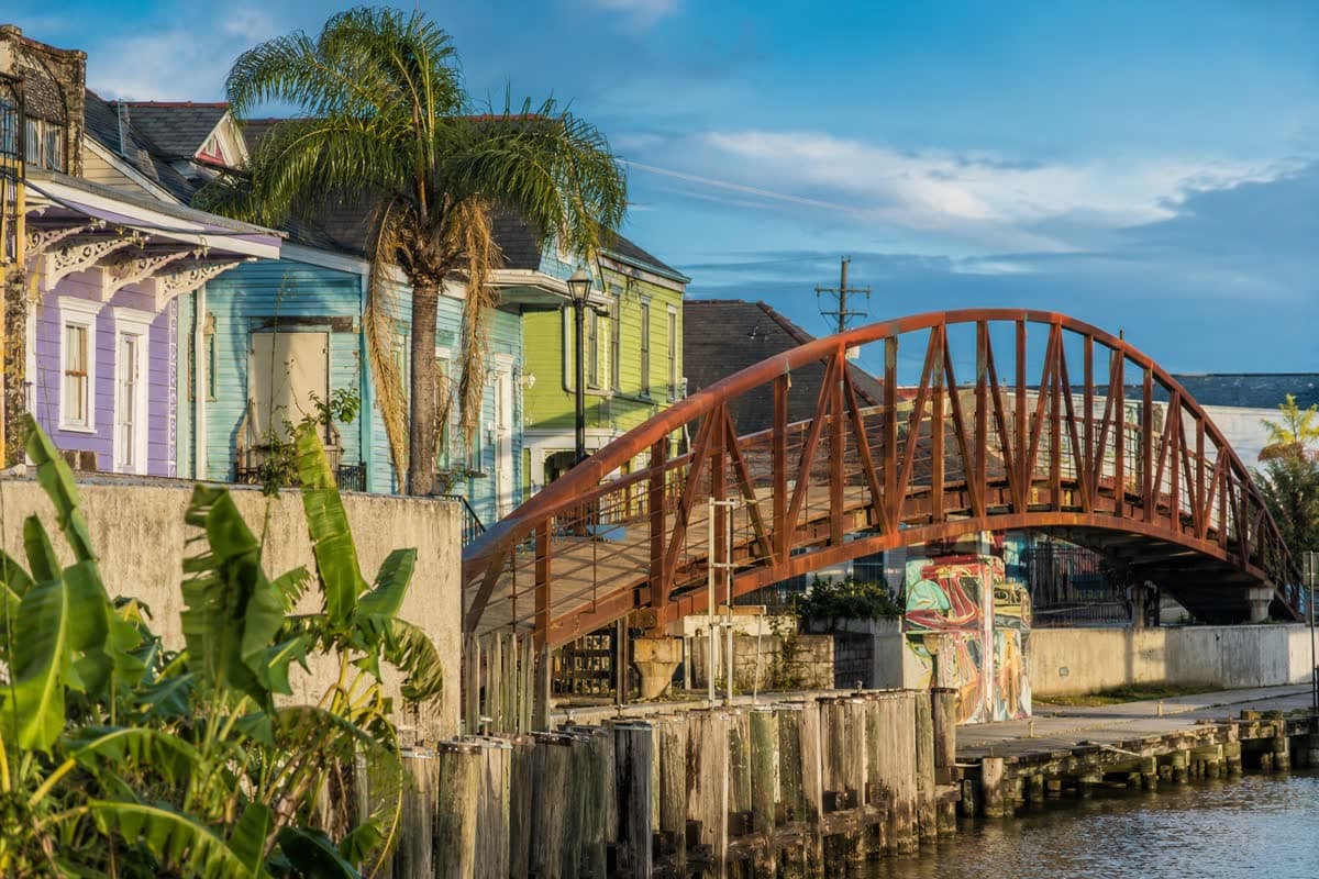 Bywater, St. Roch and the Rusty Rainbow