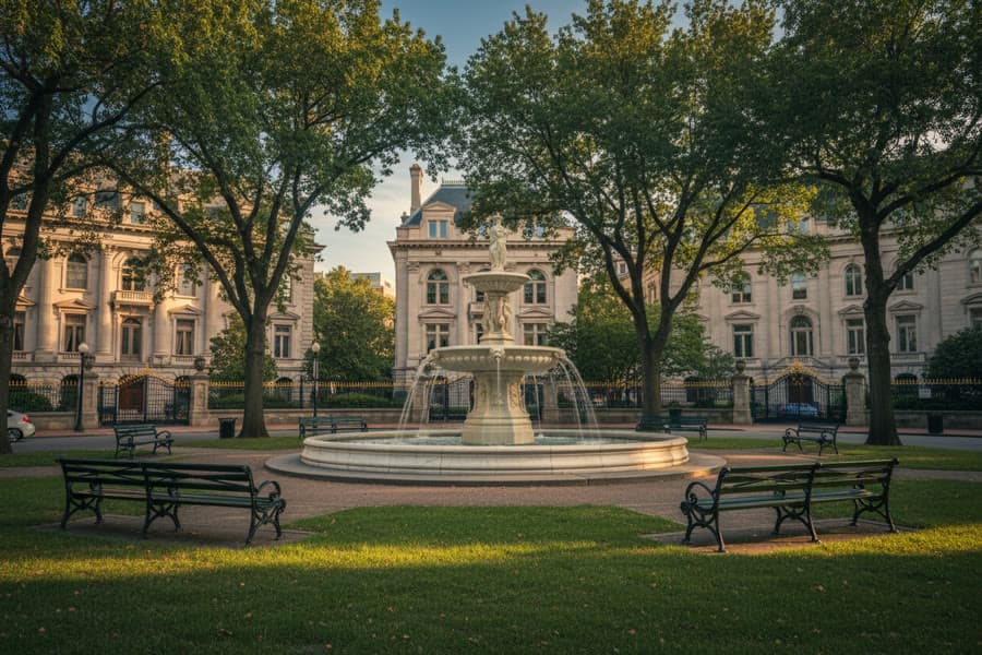 Dupont Circle and Embassy Row