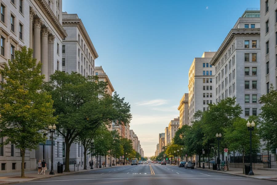 Pennsylvania Avenue: Downtown to the President's Park