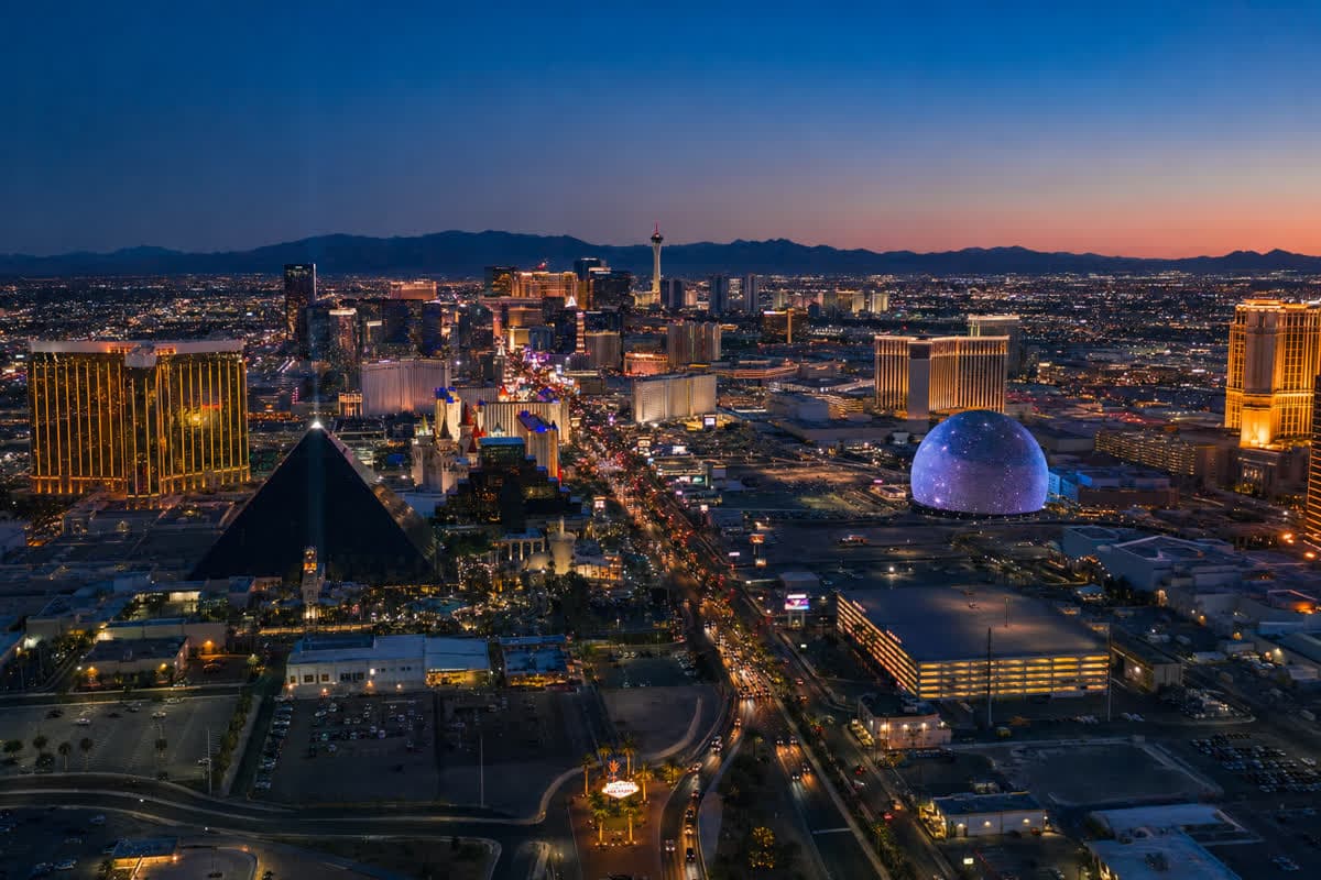 The Strip After Dark